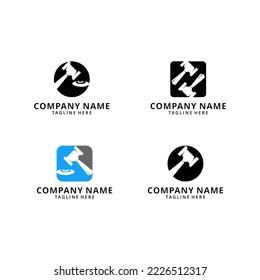 illustration Auctions Logo, Auctions Logo Template, Vector Law Firm,Law Office, Lawyer services