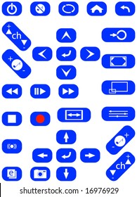 Illustration of audio and video buttons
