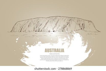 Illustration of Australia.