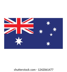 illustration of Australia flag