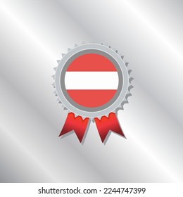Illustration of Austria flag Template
