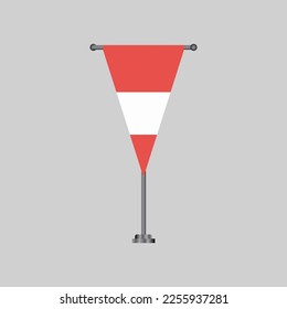 Illustration of Austria flag Template