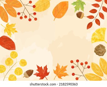 It is an illustration of an autumn plant.