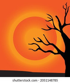 illustration of autumn that has arrived