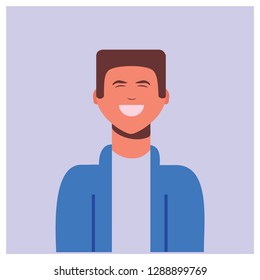 illustration avatar casual boy icon