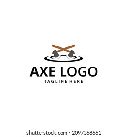 illustration Axe logo, Axe Icon,logo design vector