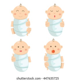 Illustration of baby cute