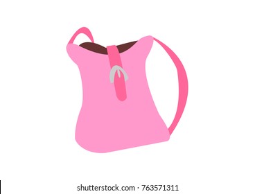 illustration of back pack vector