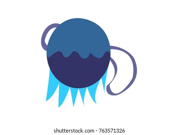 illustration of back pack vector