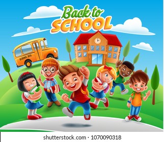 illustration for back to school