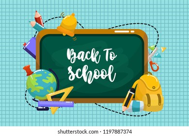 Illustration of Back to School Element 