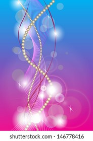 illustration with background