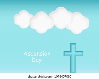 Illustration of background for Ascension Day