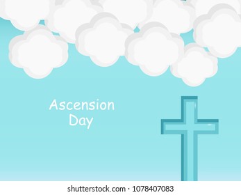 Illustration of background for Ascension Day