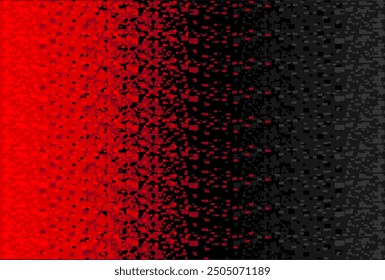 illustration background of black and red style made by coreldraw