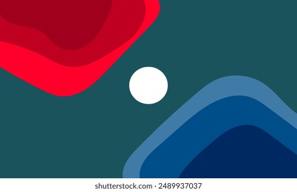 illustration of an background with bubbles