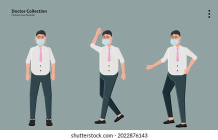 illustration background character design person vector cartoon icon avatar symbol wallpaper lineart style commercial art logo campaign animation body pose concept uniform clothing adult collection