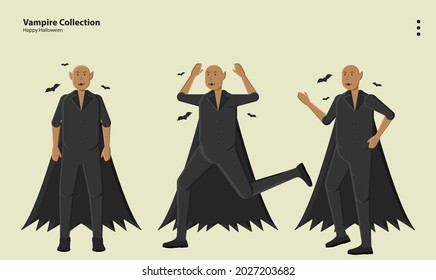 illustration background character design person vector cartoon icon avatar symbol wallpaper lineart style commercial art logo halloween horror scary costume october pumpkin spooky party vampire fun