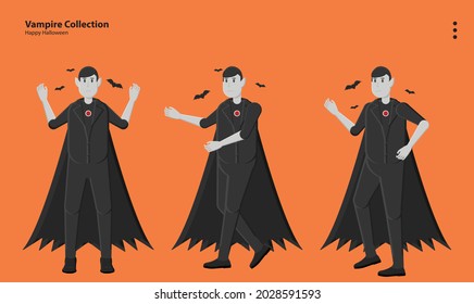 illustration background character design person vector cartoon icon avatar symbol wallpaper lineart style commercial art logo halloween horror scary costume october pumpkin spooky party vampire fun