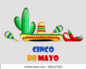 Illustration of background for Cinco De Mayo