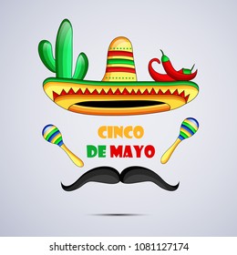 Illustration of background for Cinco De Mayo