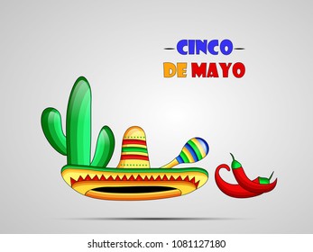 Illustration of background for Cinco De Mayo