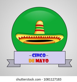 Illustration of background for Cinco De Mayo