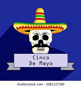 Illustration of background for Cinco De Mayo