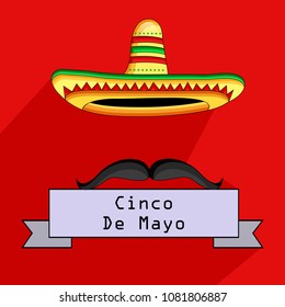 Illustration of background for Cinco De Mayo