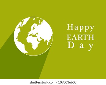 Illustration of background for Earth Day