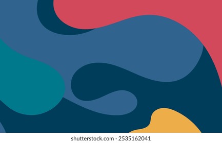 illustration of an background with eyes