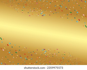 Ilustración de un fondo con una composición en caída
