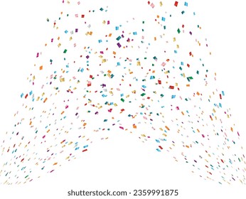 Ilustración de un fondo con una composición en caída