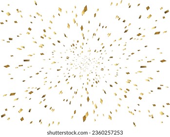 Ilustración de un fondo con una composición en caída