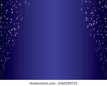 Ilustración de un fondo con una composición en caída