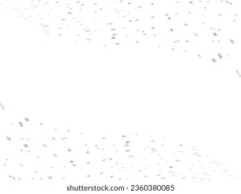 Ilustración de un fondo con una composición en caída