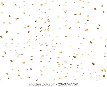 Illustration of a background with falling confetti