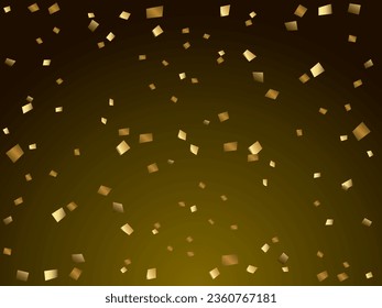 Illustration of a background with falling confetti