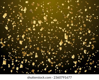 Illustration of a background with falling confetti