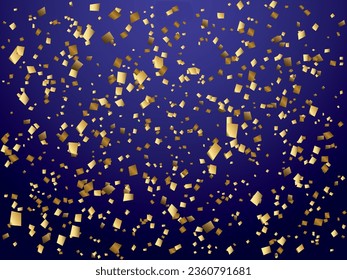 Illustration of a background with falling confetti