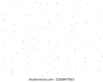Illustration of a background with falling confetti