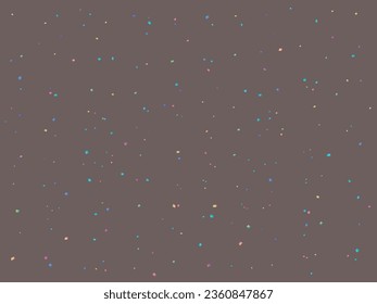 Illustration eines Hintergrunds mit herfallender Konfetti