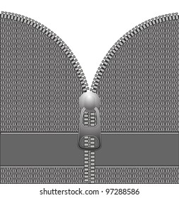 illustration background with fasten fabrics for message