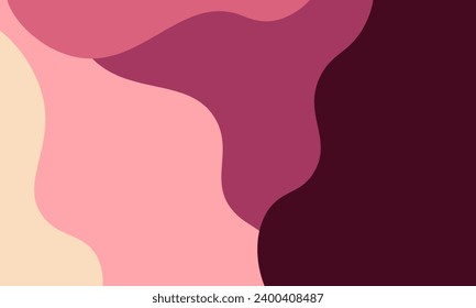 illustration of an background with flowers