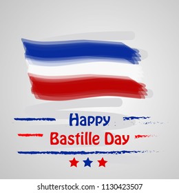 Illustration of background for France Bastille Day