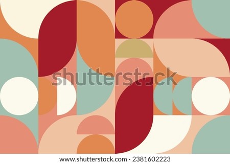 illustration background geometric pattern seamless vector