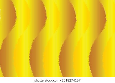 Fondo de ilustración con líneas onduladas doradas, textura de fondo para el diseño