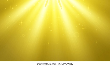 Illustration eines Hintergrunds mit Licht von oben