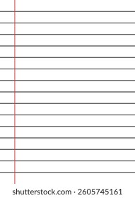 Illustration background line paper with blank background