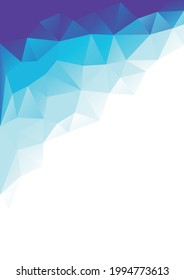 Illustration background made of abstract geometric shapes